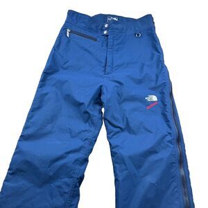 Vintage The North Face Extreme GORE-TEX Women's M Ski Pants Blue Side Zip